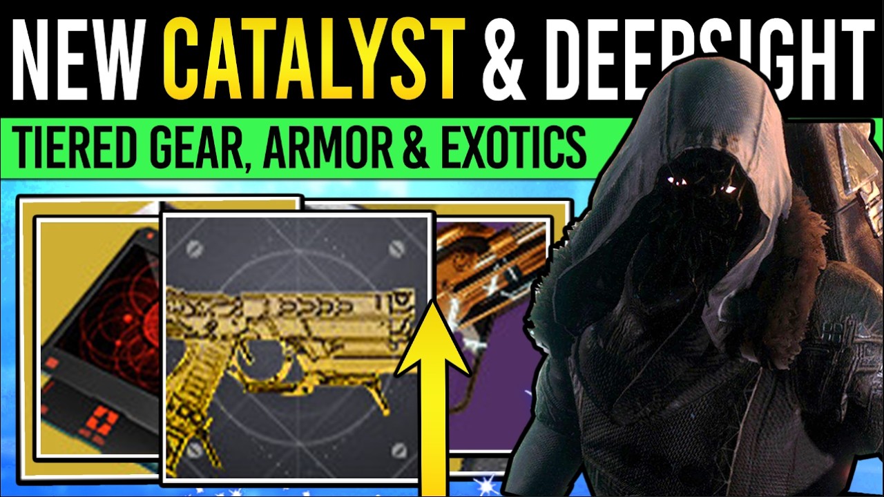 Destiny 2: NEW CATALYST & DEEPSIGHT WEAPONS! Xur Returns, Rare Weapons & Armor! (25th September)
