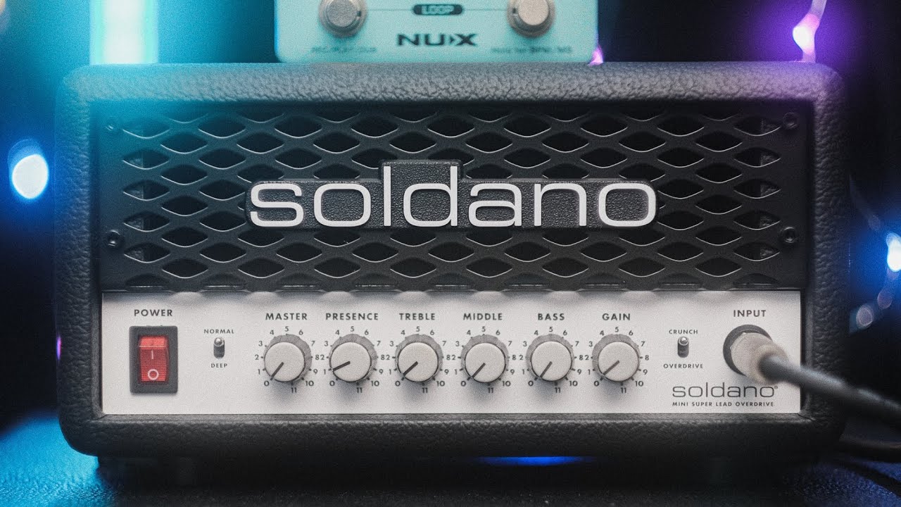 Soldano SLO Mini Test By Jimmy Lin (No Talking) feat. Bluguitar Nanocab