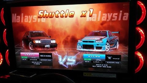 WMMT5DX+ DOGB #180 : G☆MRC[190E] VS ☆REM☆[BNR34] : HIROSHIMA