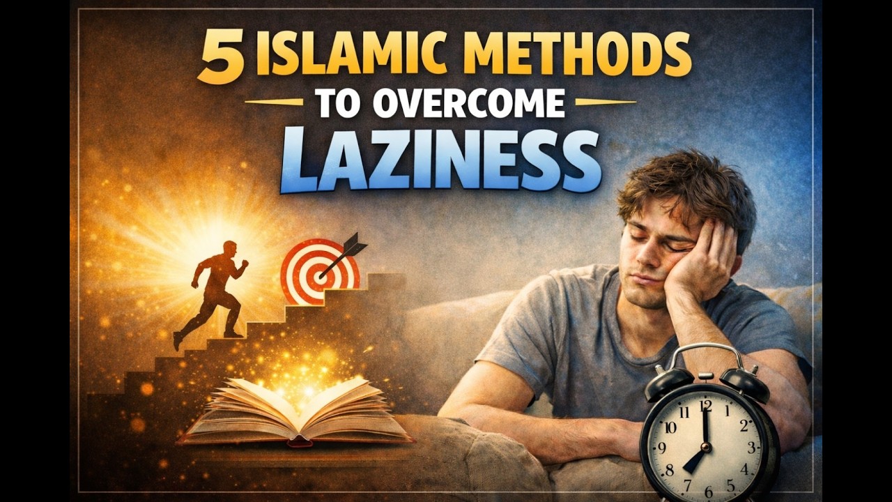 If You Are Lazy, Listen to This Islamic Discipline Method