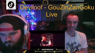 Deviloof - GouZinZanGoku (Live) | This band is so tight live! {Reaction}