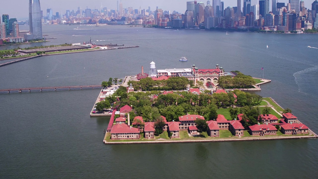 New York City Arrival by Helicopter