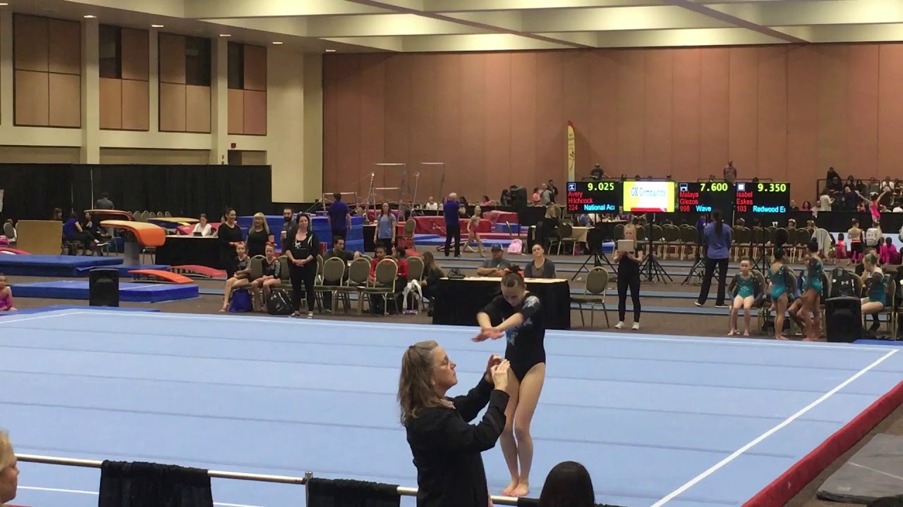 Ellie S Level 7 Floor Routine 2018 Youtube