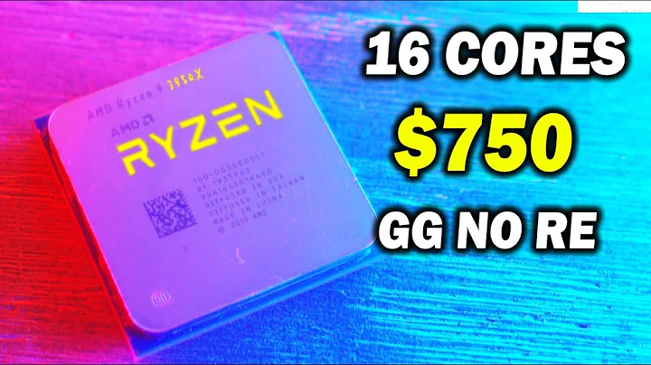 AMD Ryzen 9 3950X: 탁월한 성능과 경쟁력!