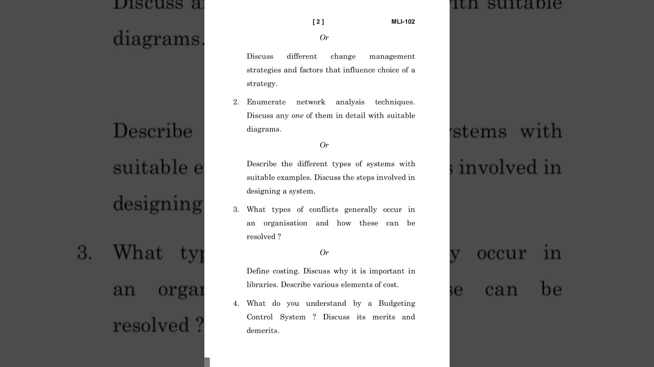 MLI-102 DECEMBER-2022 QUESTION PAPER IGNOU