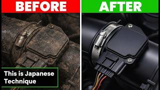 The japanese Technique to clean Your Mass Airflow Sensor Without Damaging Your Engine