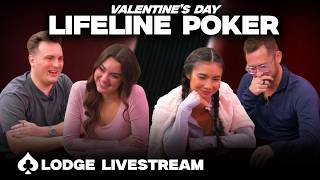 COUPLE'S Poker Cash Game With Safi, Crypto Max, Kristy & T1000!  Lodge Live Stream screenshot 5