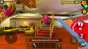 Scary Teacher 3D - Gameplay Walkthrough Part 2 - Chapter 1 Levels & Hints (Android, iOS)
