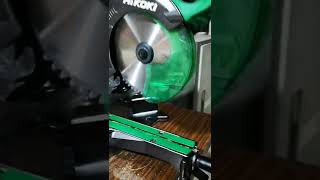 HiKOKI/ハイコーキ　36v MV マルチボルト　コードレススライド丸ノコ　～安全カバーの動作～　【電動工具　DIY】