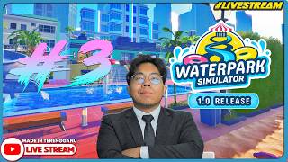 MASA UNTUK UPGRADE PENYU WONDERLAND! ||🔴 Waterpark Simulator 1.0 #3 (Malaysia) #Livestream screenshot 3