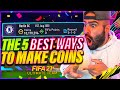 THE 5 BEST WAYS TO MAKE COINS IN FIFA 21 Ultimate Team!!