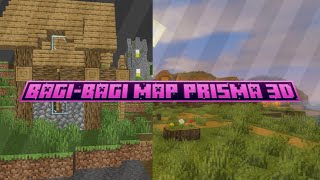 Map Minecraft Prisma 3d || village #minecraft #map #prisma3d #likeandsubscribe 
