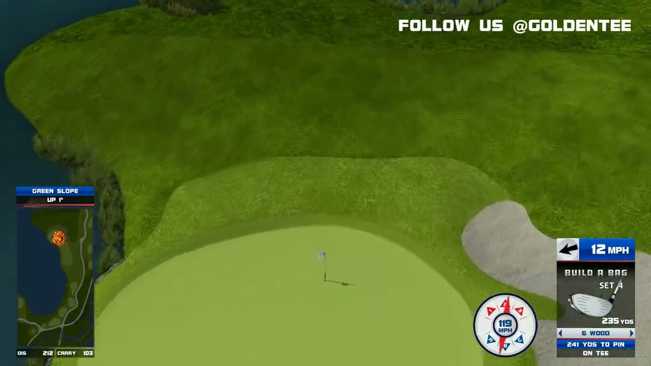 Golden Tee Great Shot on TPC Twin Cities!