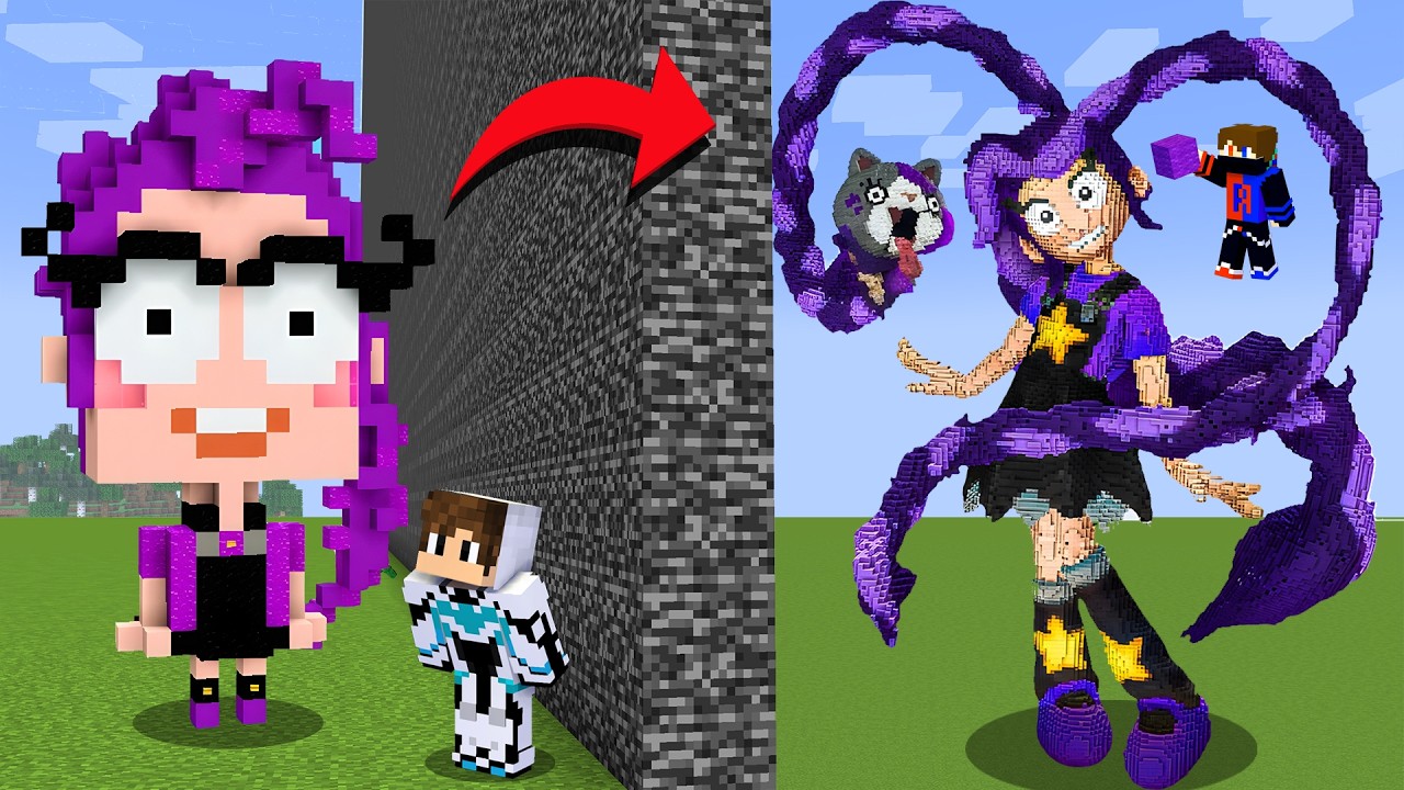 I CHEATED with LILY LOVEBRAIDS in Minecraft (Poppy Playtime 5)