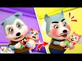 When Daddy Is Mommy 😂 Clumsy Daddy Song | Imagine Kids Songs &amp; Nursery Rhymes | Wolfoo Kids Songs