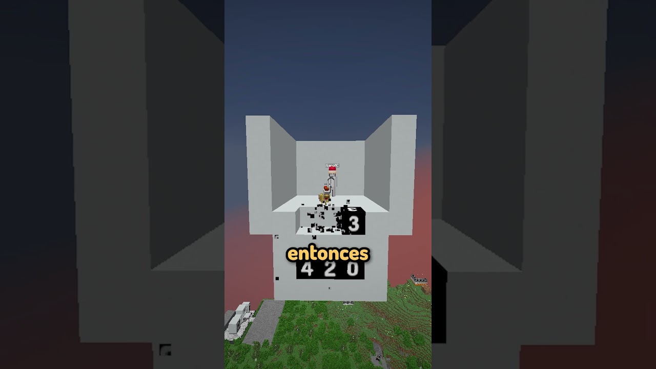Adivina el numero madre e hijo #minecraft