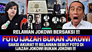 Download Lagu RRT MAKIN KUAT‼️ RELAWAN JOKOWI BERSAKSI, FOTO DI IJAZAH BUKAN JOKOWI😱‼️ JOKOWI GAGAL KABUR MP3