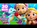 Best Seahorse Songs, Rescues &amp; Scenes for 30 Minutes! | Bubble Guppies Mermaids