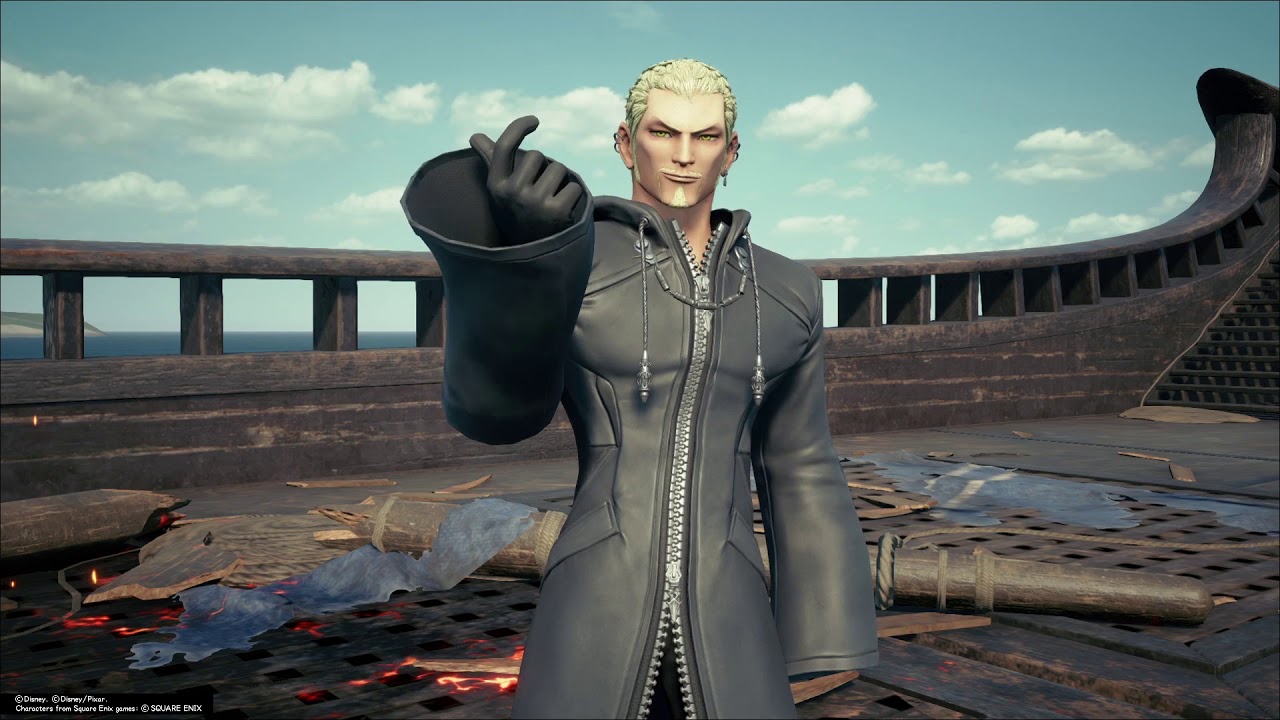 Luxord Ship Race/ Heartless Mini-Boss Fight (The Caribbean) | KH3 Crit Mode / Kingdom Key