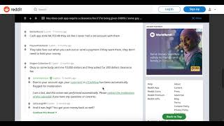 Cash App CLEARANCE FEE SCAM screenshot 4