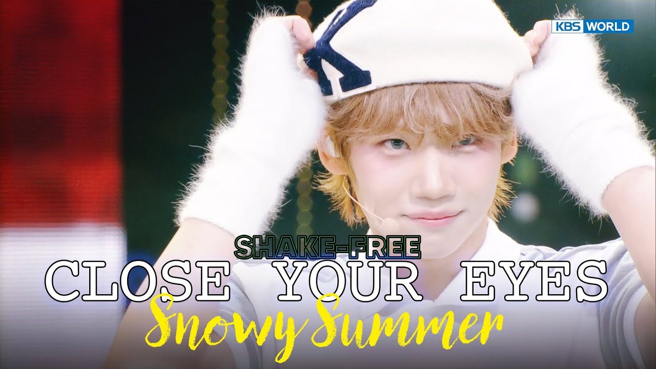 SHAKE FREE] CLOSE YOUR EYES クローズユアアイズ 클로즈 유어 아이즈