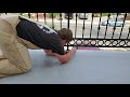 Laying liquid rubber  balcony floor repair with liquid rubber part 3 of 3