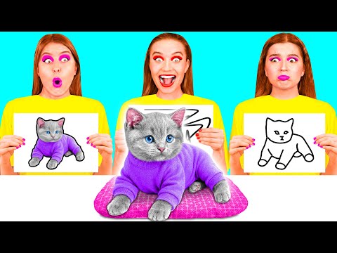 Who Draws it Better Take The Prize | Epic Food Battle by Funny Funny