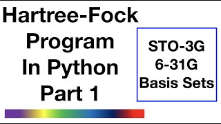 Celebrity Hartree-Fock Program in Python - Part 1 Profile