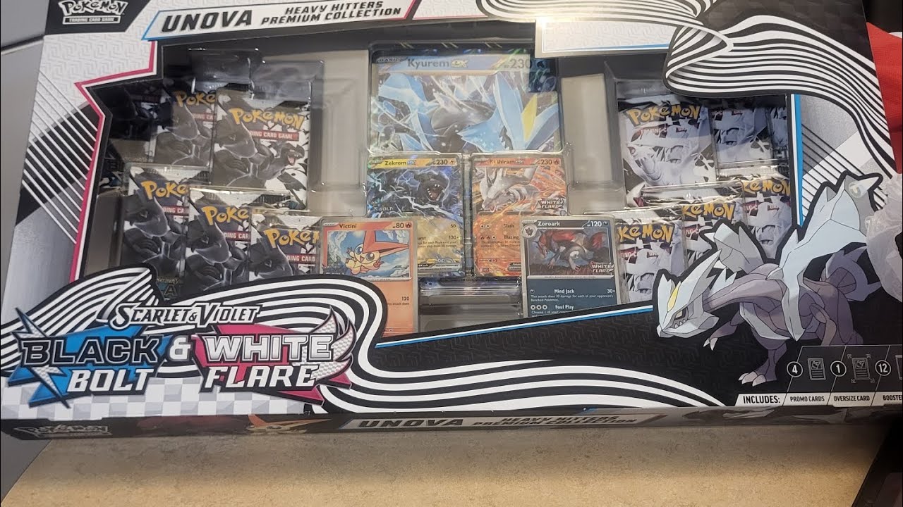 Pokemon Black bolt and white flare box opening and one black bolt pack