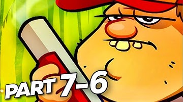 Swamp Attack Episode 7 Level 6 Walkthrough Gameplay - Sucker (7-6)