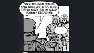 Roommates Part 3 - A Warhammer 40k Webcomic Dub - Original Comic by Warhammer Community