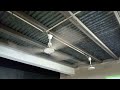 56" TMC Model CB-5601 and TMT Model C-303 Industrial ceiling fans in my School