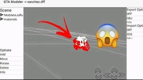 MAKE YOUR DFF FILE  FOR GTA SA ON ANDROID DEVICE