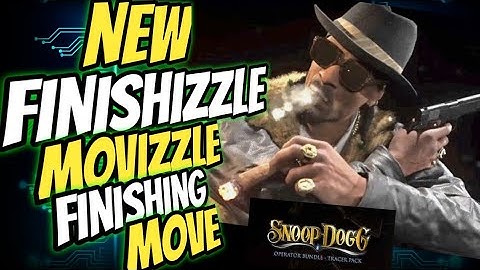 NEW SNOOP DOGG FINISHING MOVE!! Finishizzle Movizzle finishing move. COD Vanguard