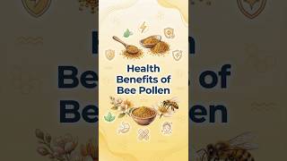 Health Benefits of Bee Pollen #HealthBenefitsOfBeePollen #BeePollenBenefits #Superfood