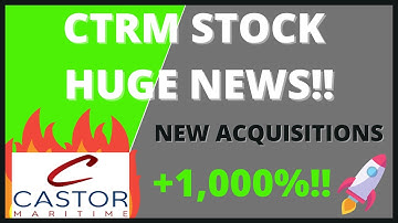 CTRM STOCK HUGE CATALYST!! - AMAZING NEWS!! - Price Prediction & Stock Analysis