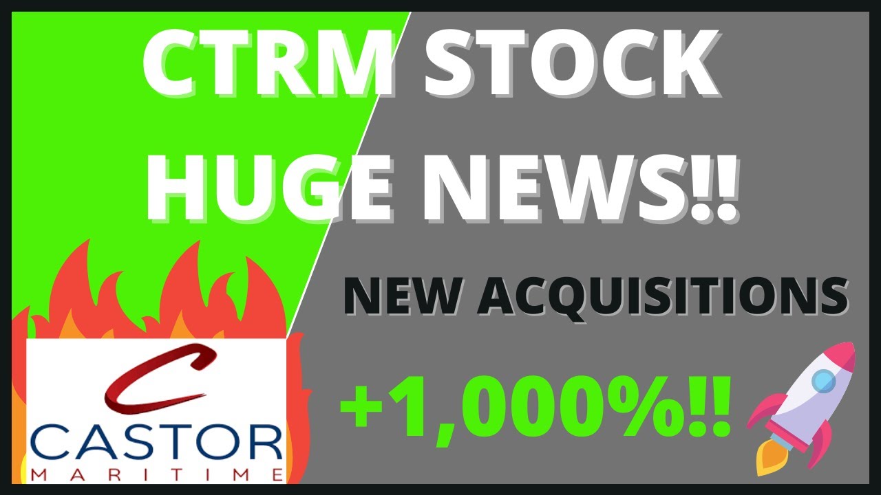CTRM STOCK HUGE CATALYST!! - AMAZING NEWS!! - Price Prediction & Stock Analysis