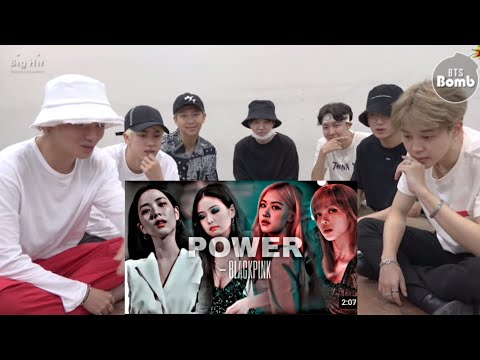 BTS Reaction to Blackpink 'power' Fmv (Fanmade 💜)