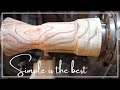 Woodturning-Creating a wooden goblet【木工旋盤】木製のワイングラスを作る。