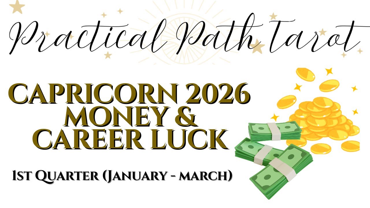 CAPRICORN 2026 Q1 (January-March) Money & Career Forecast: THE BIG PIVOT. CELEBRATION TIME!