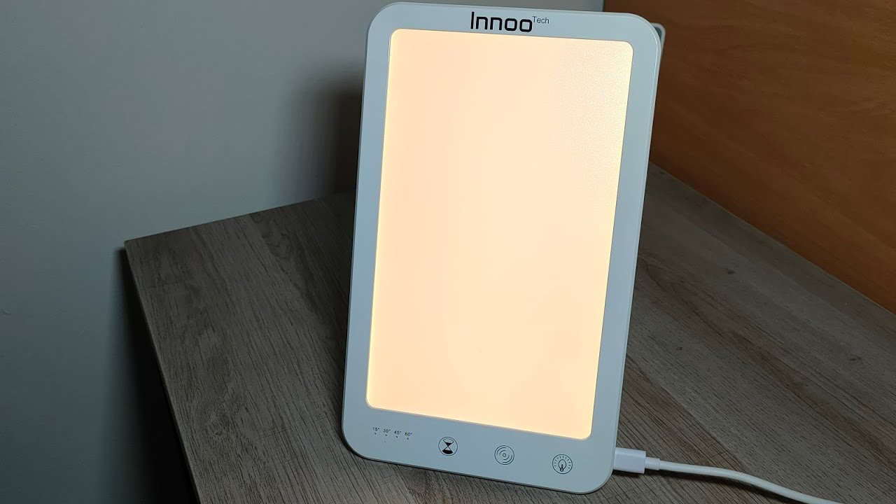 InnooTech SAD Light Therapy Lamp JSK30 (Review) YouTube
