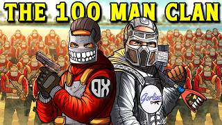 VETERAN Duo Taking on a 100+ CLAN on WIPE DAY - Rust Movie