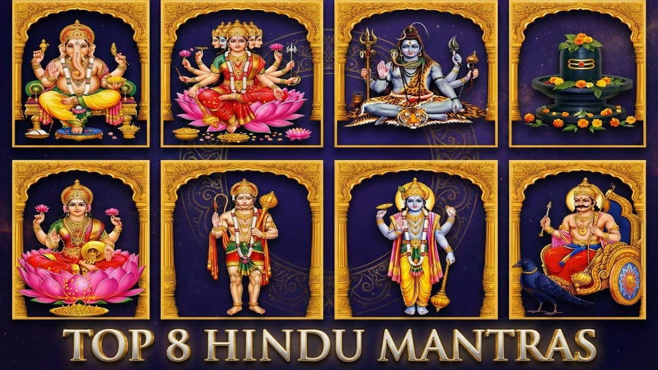 Top 8 Powerful Hindu Mantras for Morning Prayer | Success, Health & Protection