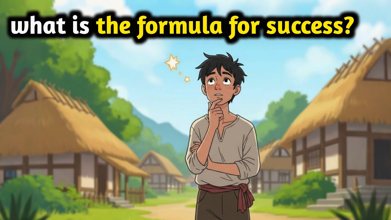 What is the formula for success | How small habits change life | motivation story in English