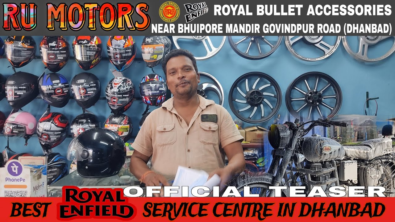 best royal Enfield service center in dhanbad RU MOTORS royalenfield