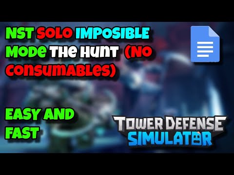 (STRAT)SOLO IMPOSSIBLE MODE| ROBLOX Tower Defense Simulator TDS