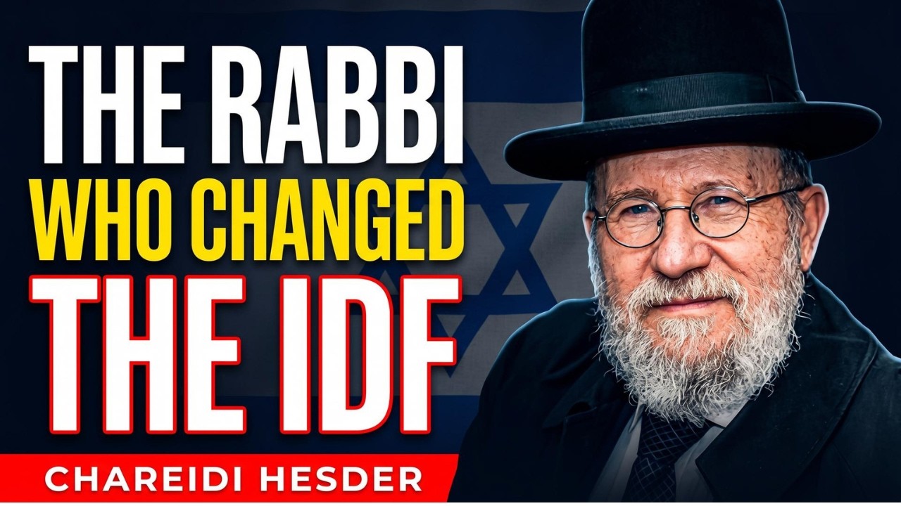 The Rabbi Who Sends Ultra-Orthodox Jews to Fight for Israel - YouTube