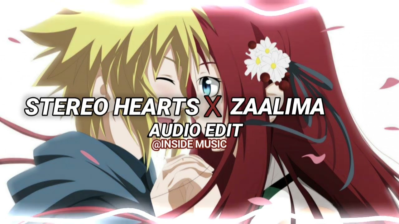 stereo hearts x zaalima - gym class heroes ft. adam levine, raees [edit audio]