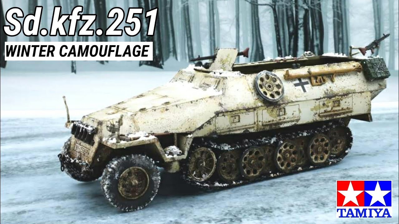 Sd.Kfz.251/1 Half-track Tamiya 1/48