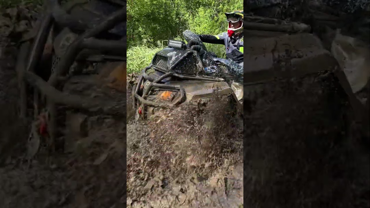 Полное видео в разработке, а пока моменты с заезда #brp #offroad #atv #4x4 #mud #бездорожье #mudding